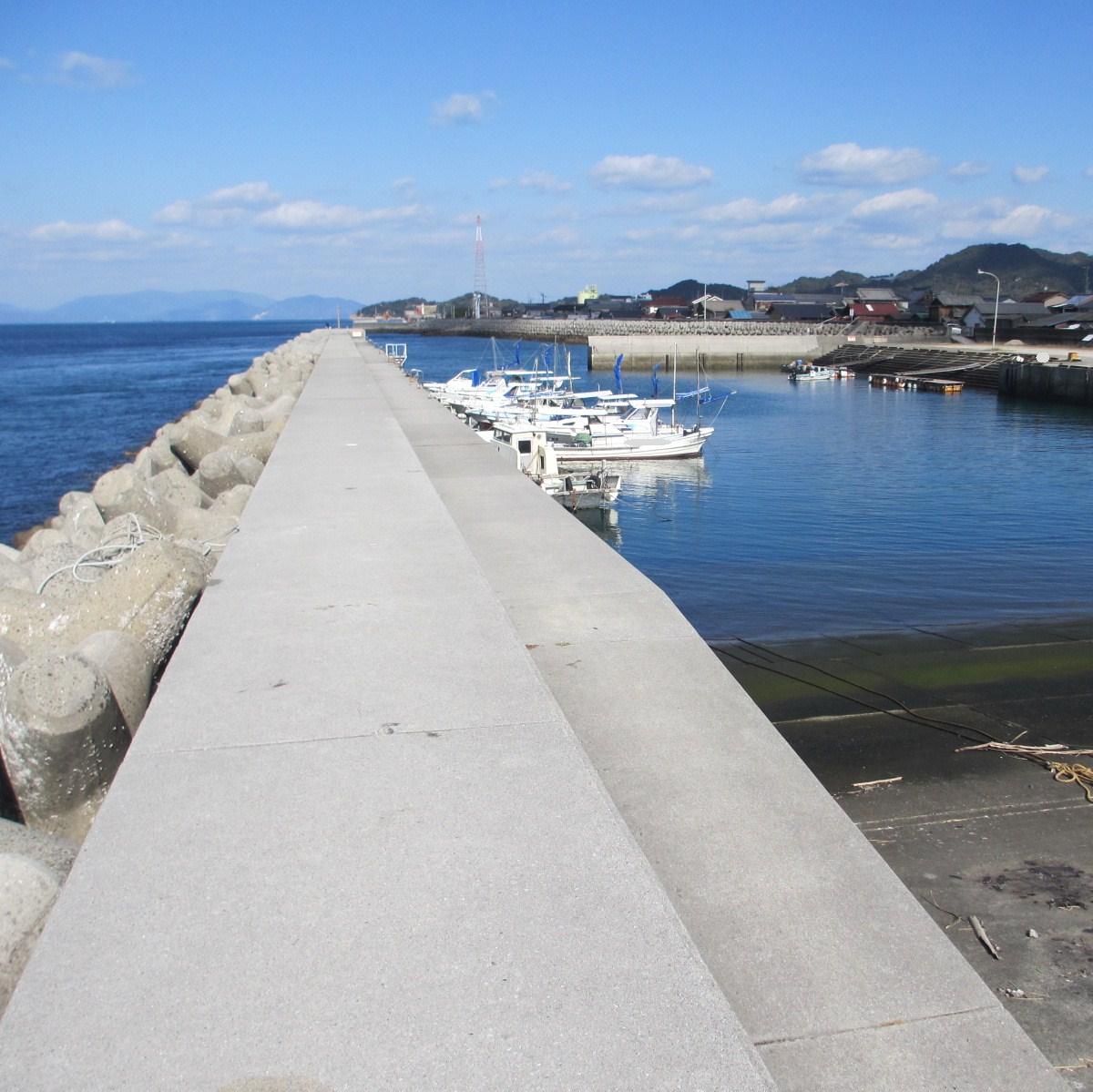 愛媛県土手内漁港の釣りポイント